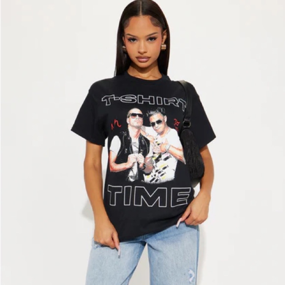 Jersey Shore Graphic Oversized T-Shirt NEW 🏷️